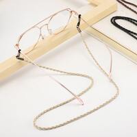Suede string eyeglasses holder 67 cm