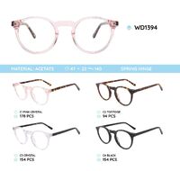 Plastic acetate eyeglasses frame for women WD1394