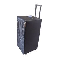 Mobile box (suitcase, trunk, organizer, display case) on wheels for frames and glasses for 192 slots JS-C221217