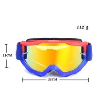 Safety shockproof sports goggles 风镜单支-109-2无边
