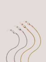 Fashion mixed color rice bead glasses chain GM044