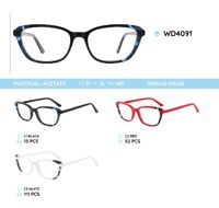 Plastic frames for glasses acetate material WD4091