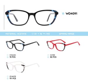 Plastic frames for glasses acetate material WD4091