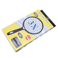 Magnifier, magnifying glass with handle 89080-XX, diameter: 128mm, magnification: 3X