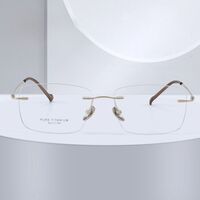 Оправа безободковая сверхлёгкая титановая MAMO PT08205