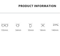 Plastic TR90 Blue Block glasses with blue light protection FENQI F2116