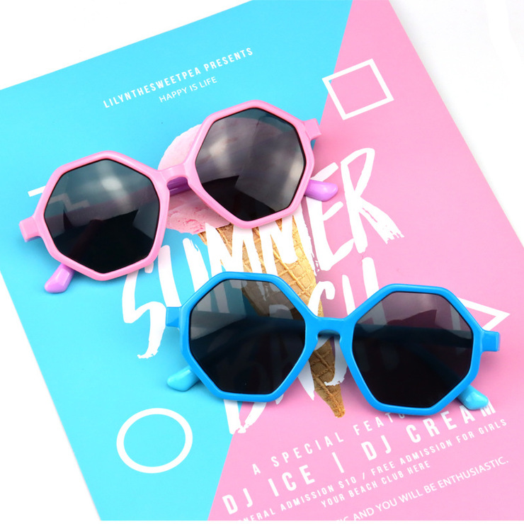 Polarized silicone sunglasses with UV400 protection for kids T11023