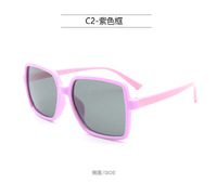 Polarized silicone sunglasses with UV400 protection for kids T11020