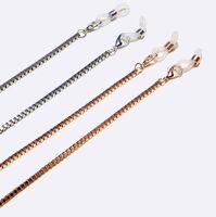Metal non-slip chain, 2-piece set, for glasses and masks GM004