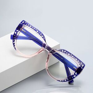 Plastic TR90 frames for glasses with Blue Ray Cut protection and flex hinges FOCUS FCS2187