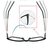 TR90 plastic frame or glasses with blue light protection, with spring hinges FA87132