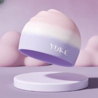Silicone waterproof swimming cap for women GJ009-YU