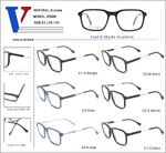 Оправа пластиковая из ацетата с флексом D5009-DA