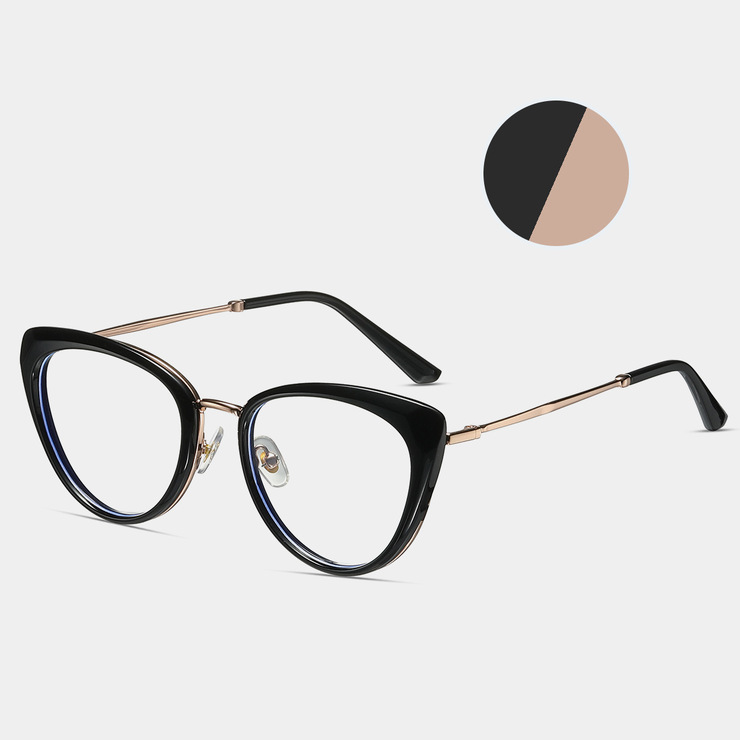 Оправа для очков пластиковая TR90 с защитой от синего света, с флексом FA87007