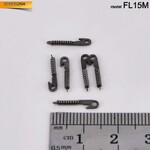 Uncovered glasses spring hinge FL15M-1.5(78-2) (price is for 1 set - 20 pieces) 14mm