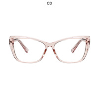 Plastic frames for glasses TR90+CA material (flex hinges) FOCUS FCS2002