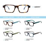 Plastic acetate eyeglasses frame for women WD3157