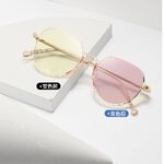 TR90 plastic photochromic glasses with blue light and UV protection 9723-GT