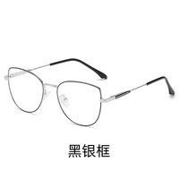 Blue Block metal glasses with blue light protection F2013