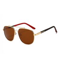 Поляризационные солнцезащитные металлические очки с защитой UV400 2924-GT