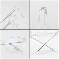 Оправа комбинированная с линзами Blue Ray Cut MAMO TR8903