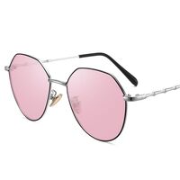 Очки металлические фотохромные с защитой от синего света 9621-GT