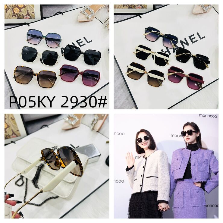 Polarized metal + TR90 sunglasses P05KY 2930