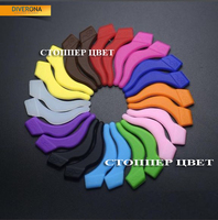 Silicone eyeglasses stopper + string holder in paper box