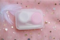 Mini set for a soft contact lens (Kits for contact lenses) B25-case
