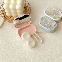 Mini soft contact lens kit TZ017彩色爱心笑脸