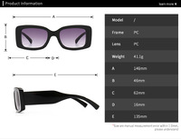 Солнцезащитные очки Elit современные кошачий глаз 2102