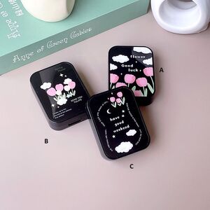 Soft contact lens kit XY5044云彩花草/3