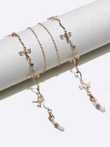 Стильная модная цепочка для очков со стрекозами GL1349