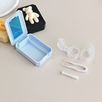 Mini soft contact lens 107全身小熊