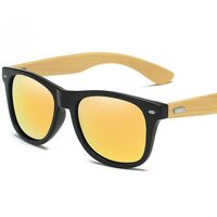 Polarized bamboo sunglasses with UV400 protection 1501-GT