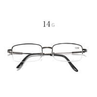 Nylor metal eyeglasses for reading and distance JY823 with memory effect and Blue ray cut, diopters from -6.00 to +4.00, PD62-64