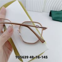 Hybrid metal + TR90 frame, with Blue Block coating SANTA TQ5639