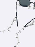 Metal non-slip chain, with colorful leaves, for glasses and masks GM147