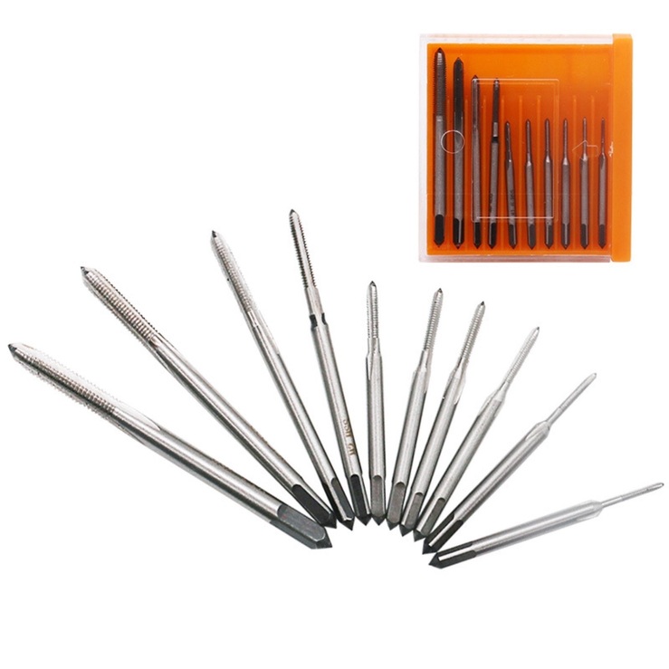 Набор мини-метчиков в пластиковом кейсе, 10 штук, M1-M3.5