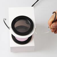 Optical stress tester (strain gauge) for lens stresses determining WZ-JP12