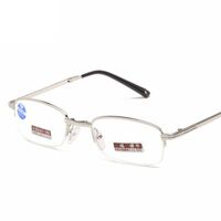 Folding nylor metal reading glasses 8851 with Blue ray cut protection with case, diopters from +1.00 to +4.00, RMC=62-64