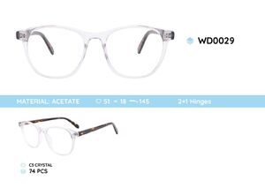 Plastic frames for glasses acetate material WD0029