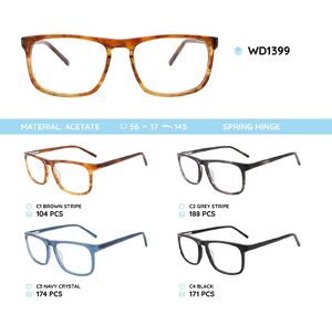 Plastic acetate eyeglasses frame WD1399
