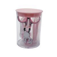 Soft contact lens set with eyelid support device CY-666