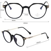 Оправа комбинированная с линзами Blue Ray Cut MAMO TR8903