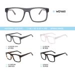 Plastic acetate eyeglasses frame WD1665