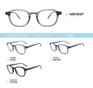 Plastic acetate eyeglasses frame for women WD1452P