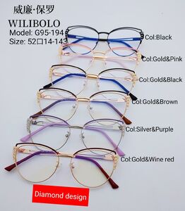 Metal ultrathin frames Wilibolo G95-194