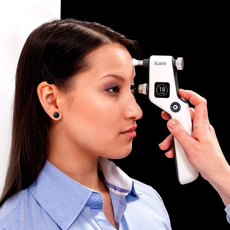 Тонометр офтальмологический портативный для измерения внутриглазного давления Icare TA011