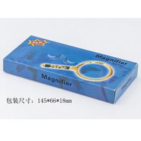 Лупа, увеличительное стекло с ручкой с узором дракона 金-龙55-XX, диаметр: 40 мм, увеличение: 10Х